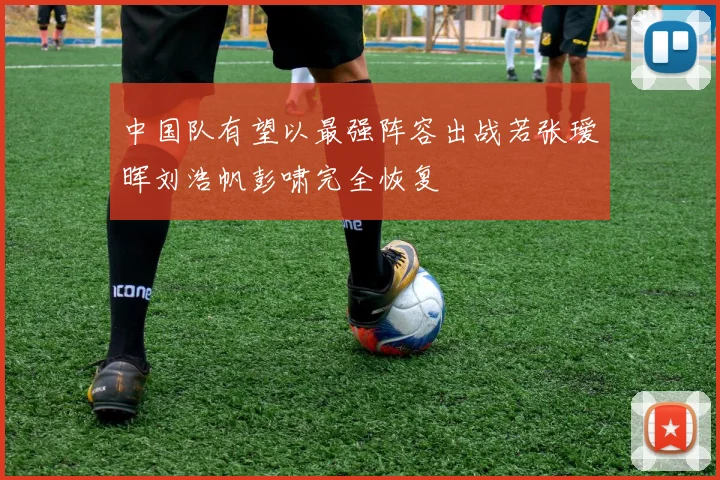 中国队有望以最强阵容出战若张瑷晖刘浩帆彭啸完全恢复